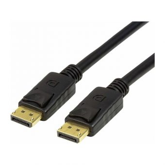 LogiLink Cable Displayport Male - Displayport Male 2m Black CV0120