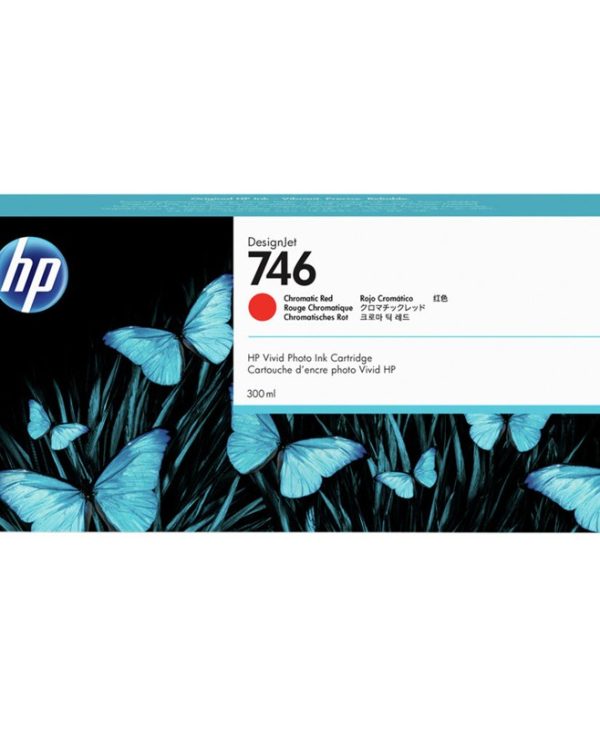 HP DesignJet 746 Ink Chromatic Red 300ml P2V81A