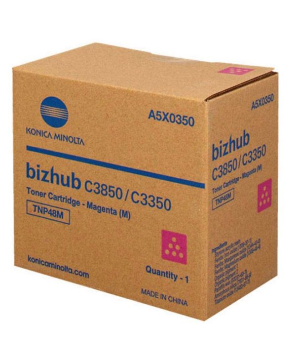 Konica Minolta TNP-48M Toner Magenta 10K Pgs A5X0350