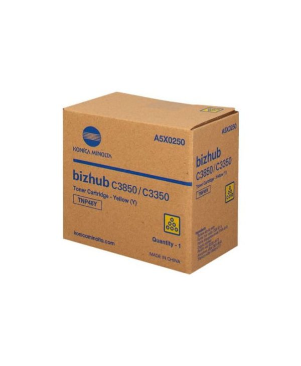 Konica Minolta TNP-48Y Toner Yellow 10K Pgs A5X0250