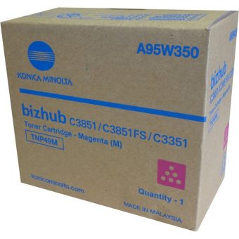 Konica Minolta TNP-49M Toner Magenta 12K Pgs A95W350