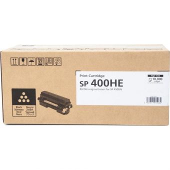 Ricoh SP400E Toner Black 2.5K Pgs 408062