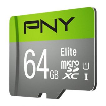 PNY Elite MicroSDXC 64GB UHS-I U1 Class 10 P-SDUX64U185GW-GE - Image 2