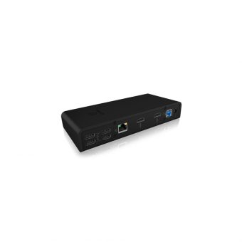 RaidSonic Icybox IB-DK2251AC Multi Docking Station Black - Image 2