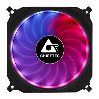 Chieftec CF-3012-RGB Tornado 120mm Case Fans 3-Pack - Image 2