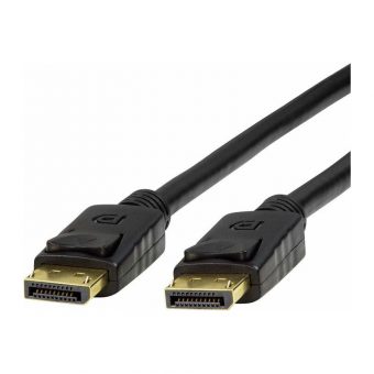 LogiLink Cable Displayport Male - Displayport Male 2m Black CV0120 - Image 2