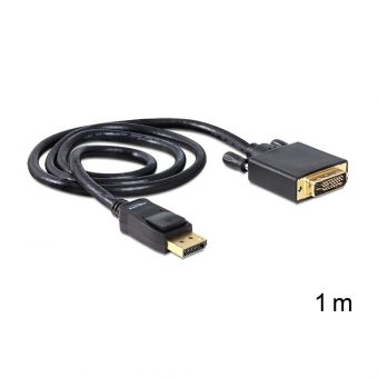 Delock Cable Displayport 1.1 Male to DVI-D Male 1m Black 82590 - Image 2