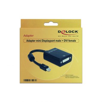 Delock Adapter Mini Displayport 1.1 Male to DVI-D Female Black 65098 - Image 2