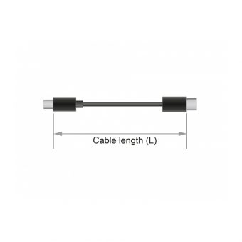Delock Cable Displayport 1.4 Male to Displayport 1.4 Male 2m Black 85660 - Image 2