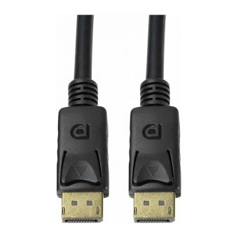 LogiLink Cable Displayport Male - Displayport Male 2m Black CV0120 - Image 3