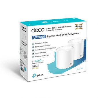 TP-Link AX3000 Whole Home Mesh Wi-Fi 6 System DECO X60(2-PACK) v1 - Image 3