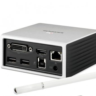 Club3D SenseVision USB 3.0 4K UHD Mini Docking Station Black CSV-3104D - Image 3