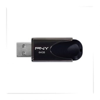 PNY Attache 4 64GB USB 2.0 Black FD64GATT4-EF - Image 3