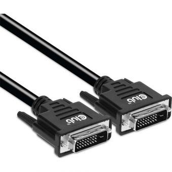 Club3D Cable DVI-D Male to DVI-D Male 3m Black CAC-1223 - Image 3