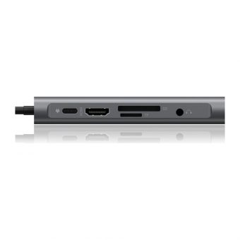 RaidSonic Icy Box IB-DK4040-CPD USB 3.0 Type-C Docking Station Black - Image 4