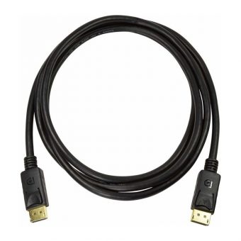 LogiLink Cable Displayport Male - Displayport Male 2m Black CV0120 - Image 4