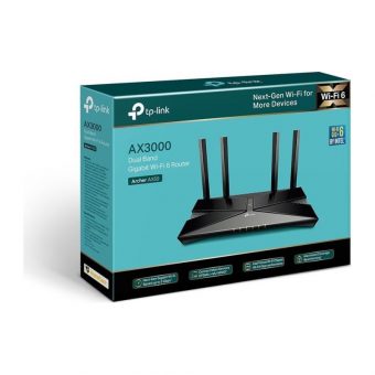 TP-Link Archer AX3000 Dual Band Gigabit Wi-Fi 6 Router ARCHER AX50 V1 - Image 4