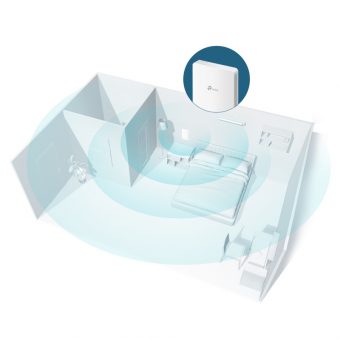 TP-Link AC1200 Wireless MU-MIMO Gigabit Wall Plate Access Point EAP235-WALL v1 - Image 4