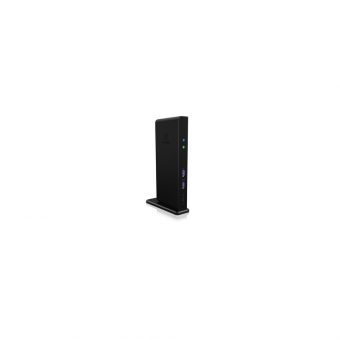 RaidSonic Icybox IB-DK2251AC Multi Docking Station Black - Image 4