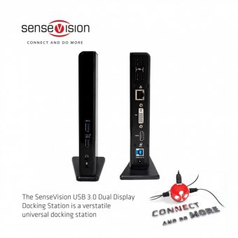 Club3D USB 3.2 Gen1 Dual Display Docking Station Black CSV-3242HD - Image 7