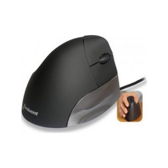 Evoluent Vertical Mouse Standard Wired Black/Grey VMSR