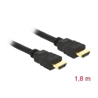 Delock Cable HDMI Male to HDMI Male 2m Black 84407