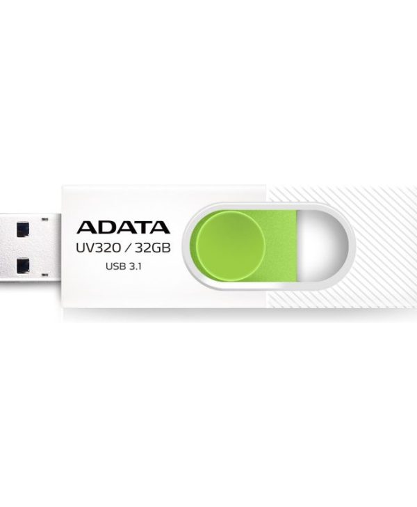 ADATA DashDrive UV320 32GB USB 3.0 White AUV320-32G-RWHGN