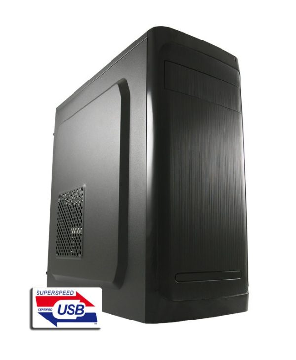 LC-Power 7034B Midi Tower Black LC-7034B-ON