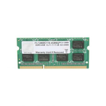 G.Skill SQ Series 4GB 1600MHz DDR3 SO-DIMM F3-12800CL11S-4GBSQ