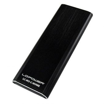 LC-Power LC-M2-C-NVME M.2 USB 3.1 Gen.2 Type-C Black