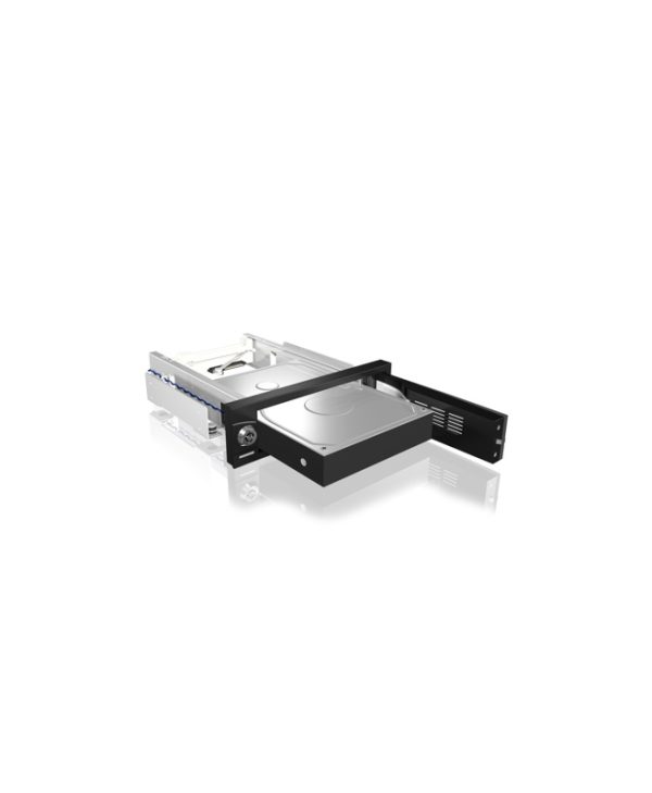 RaidSonic Icy Box 3.5" Sata HDD Trayless Mobile Rack Black IB-168SK-B