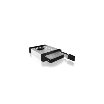 RaidSonic Icy Box IB-158SSK-B 3.5" Sata HDDs Trayless Mobile Rack Aluminium