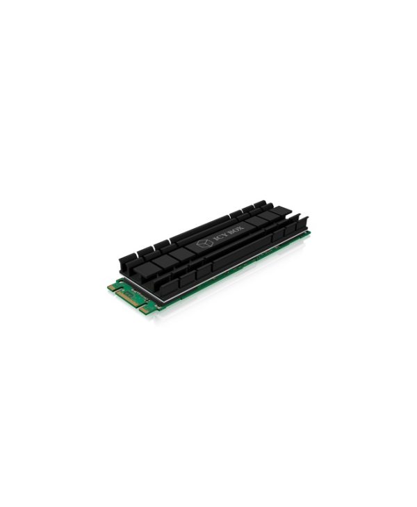RaidSonic Icy Box M.2 SSD Passive Heat Sink 5mm Black IB-M2HS-701