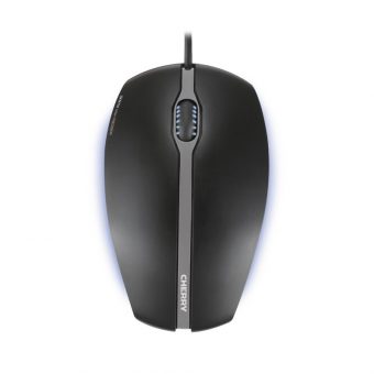 Cherry Gentix Optical USB Illuminated Wired Mouse Black JM-0300-2