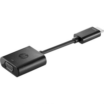 HP Adapter HDMI Male to VGA Female Black H4F02AA
