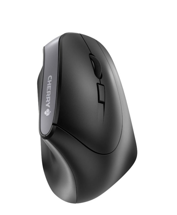 Cherry MW4500 Ergonomic Optical USB Wireless Mouse Black JW-4500