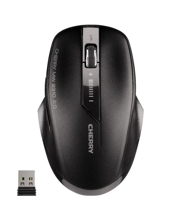 Cherry MW2310 2.0 Optical USB Wireless Mouse Black JW-T0320