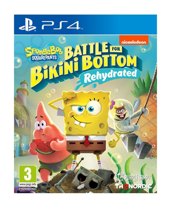 SpongeBob SquarePants : Battle for Bikini Bottom Rehydrated - PS4