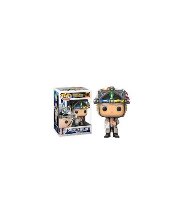 POP! Movies : Back to the Future S4 - Doc with Helmet #959 889698469142