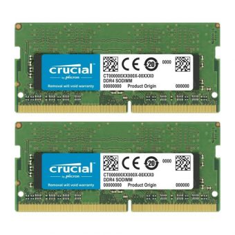 Crucial 32GB (2x16GB) 3200MHz DDR4 SO-DIMM CT2K16G4SFRA32A