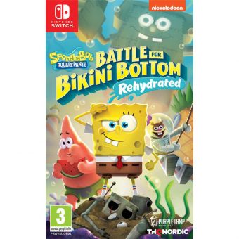 Spongebob SquarePants : Battle for Bikini Bottom Rehydrated-Nintendo Switch