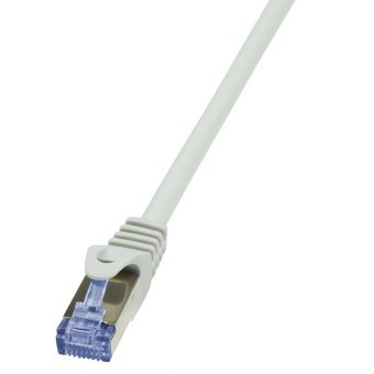 Logilink S/FTP Patch Cable Cat.6A 1m Grey CQ3032S