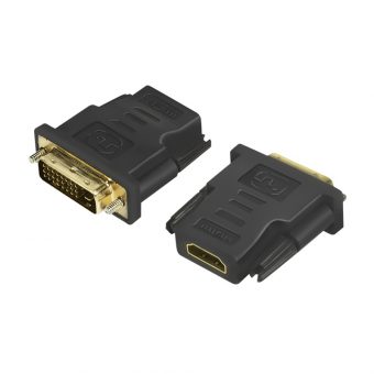 Logilink Adapter HDMI Female - DVI-D (24+1) Dual Link Male Black AH0001