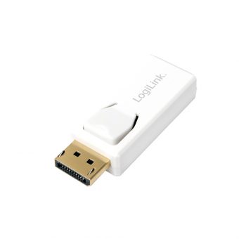 Logilink Adapter DisplayPort Male To HDMI Female White CV0057