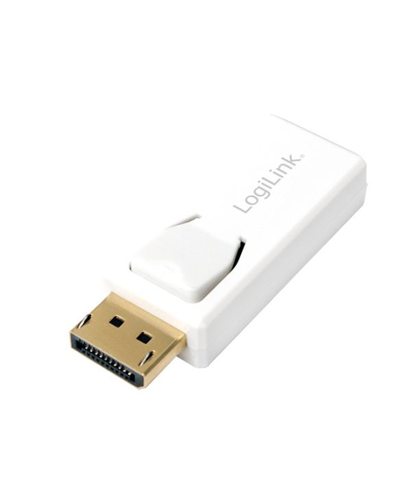 Logilink Adapter DisplayPort Male To HDMI Female White CV0057