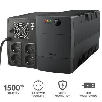 Trust Paxxon 1500VA/900W Line Interactive UPS 23505 - Image 12