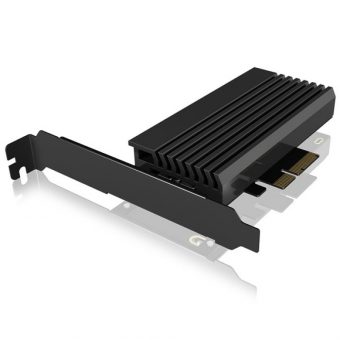 RaidSonic Icy Box IB-PCI214M2-HSL M.2 To PCIe SSD Enclosure Black