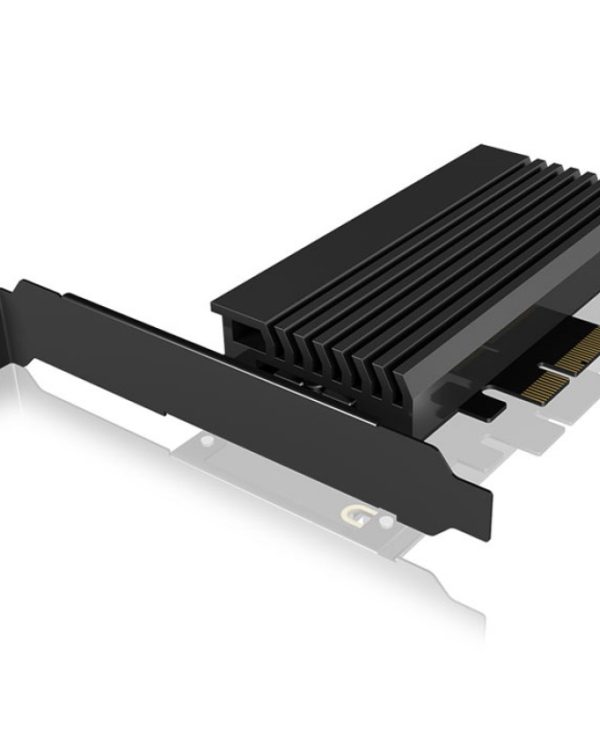 RaidSonic Icy Box IB-PCI214M2-HSL M.2 To PCIe SSD Enclosure Black