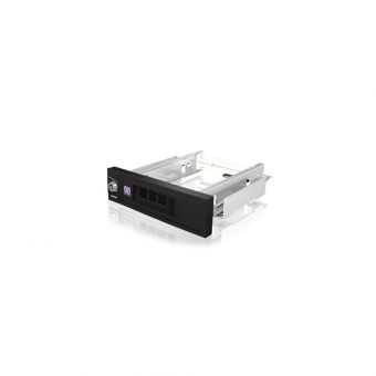 RaidSonic Icy Box 3.5" Sata HDD Trayless Mobile Rack Black IB-168SK-B - Image 2