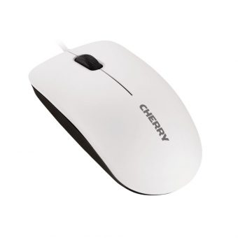 Cherry MC1000 Optical USB Wired Mouse Grey/White JM-0800-0 - Image 2